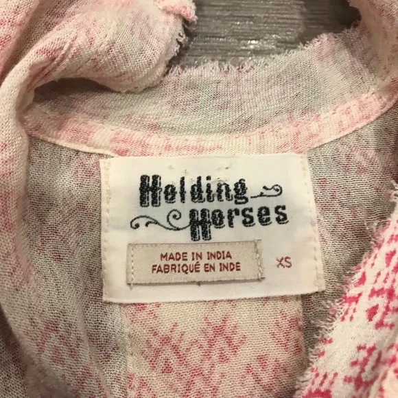 Anthro Holding Horses Aron Tunic XS - Picture 6 of 8